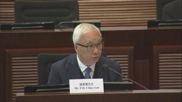 食環署表現匯報失實 謝展寰：如有人蓄意犯錯將採紀律行動