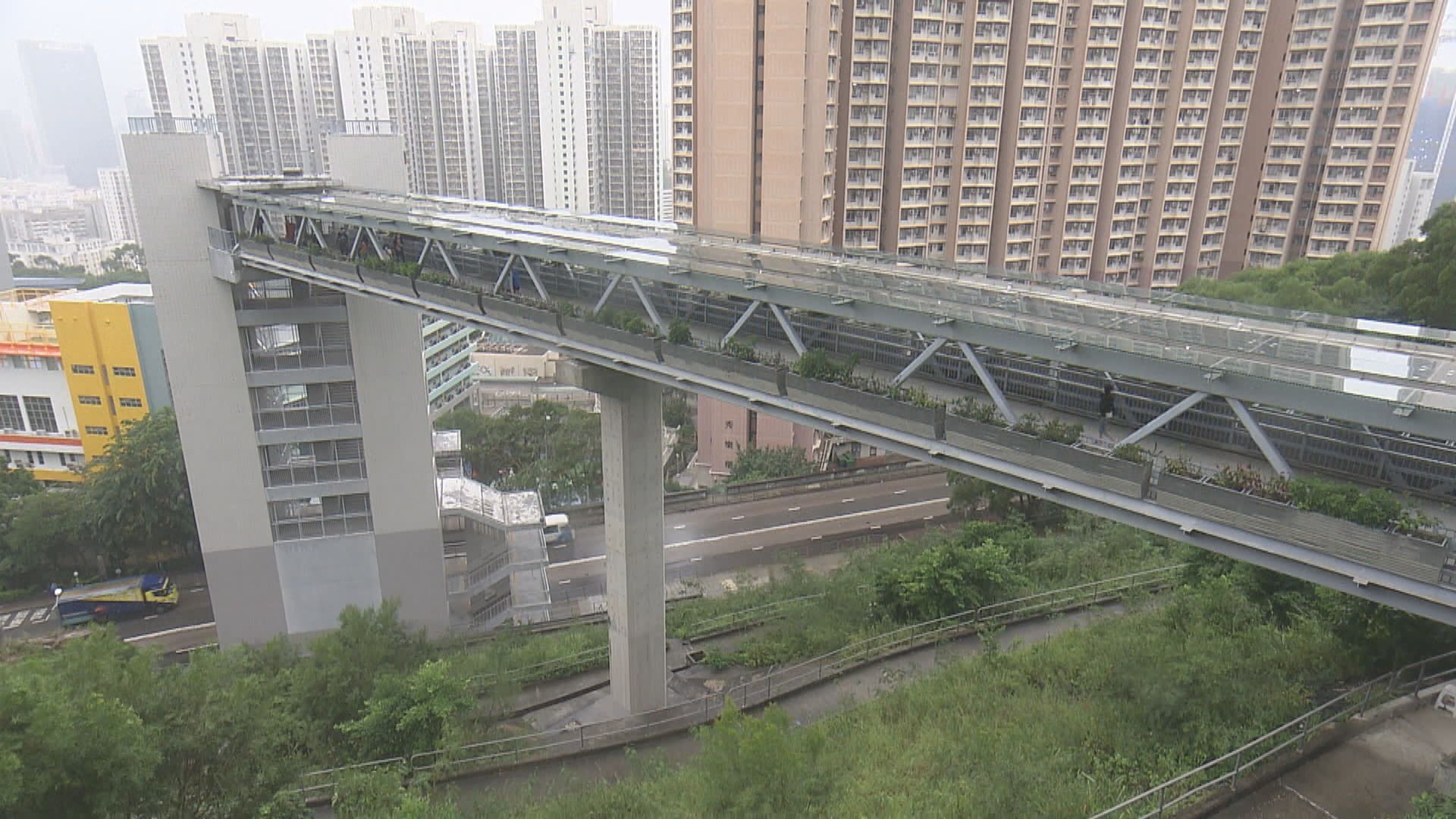 安達臣道天橋工程改設計超支10億元　土拓署稱是撥款以內沒有超支