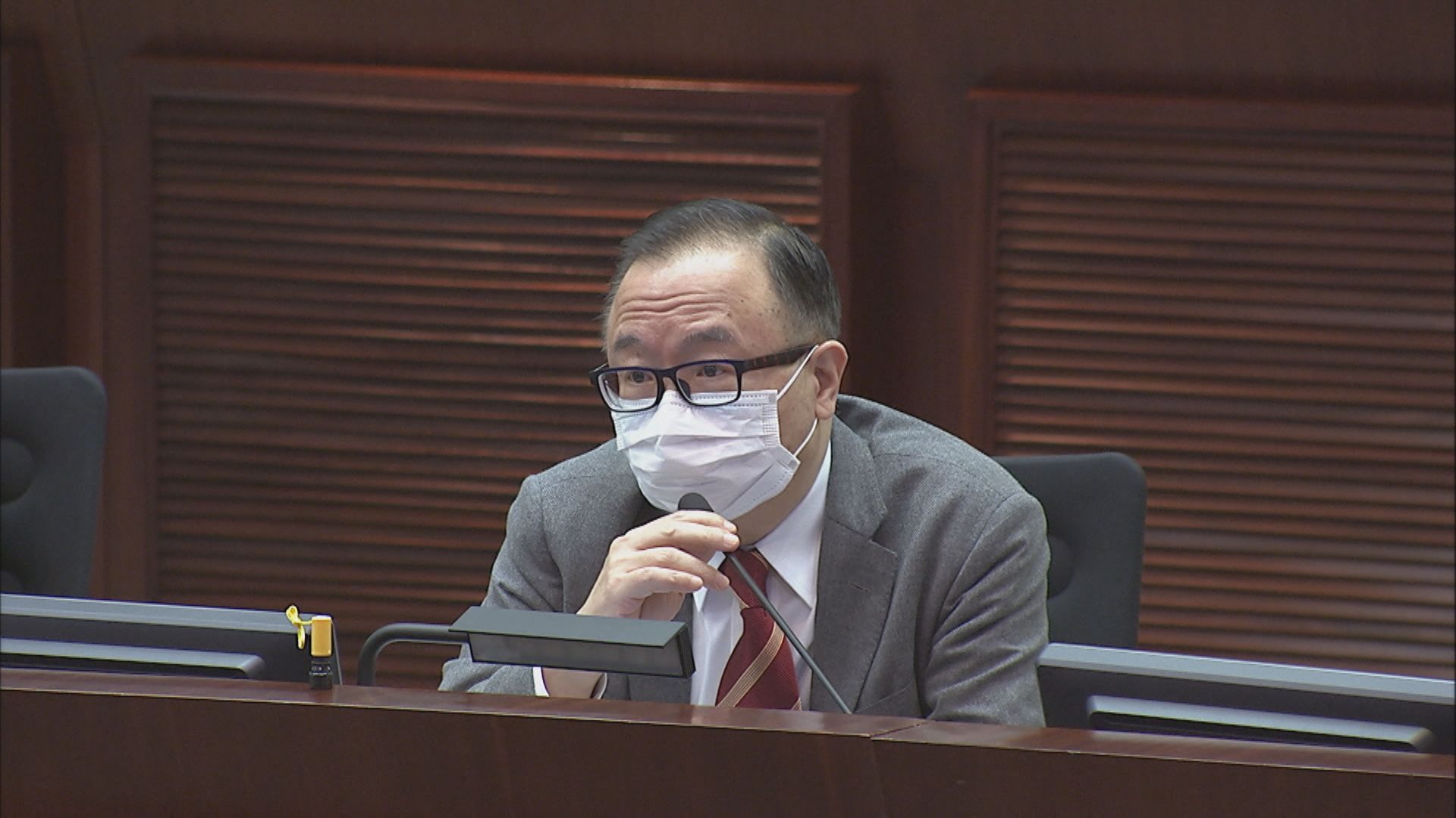 立法會事務委員會主席選舉　廖長江：混亂可報警