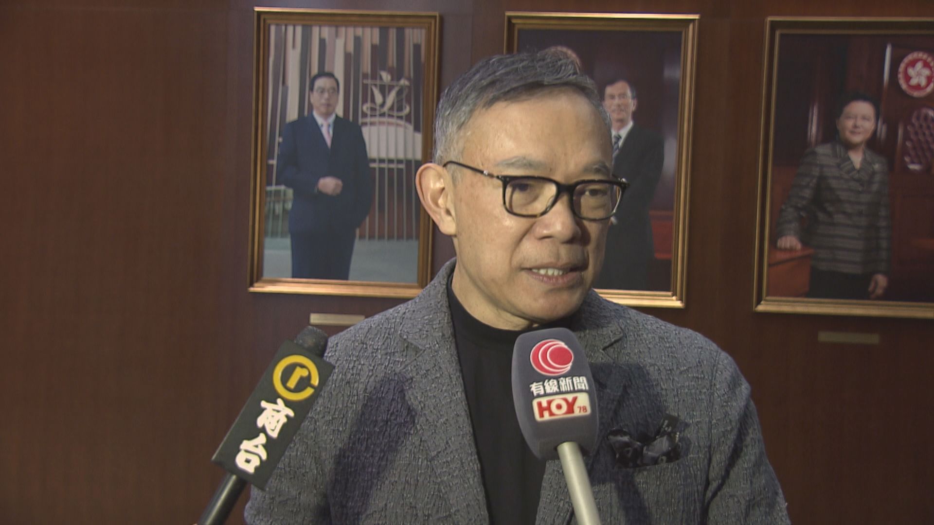 謝偉俊指應更好地解釋撤回議案原因　狄志遠對取消告別議案深表失望