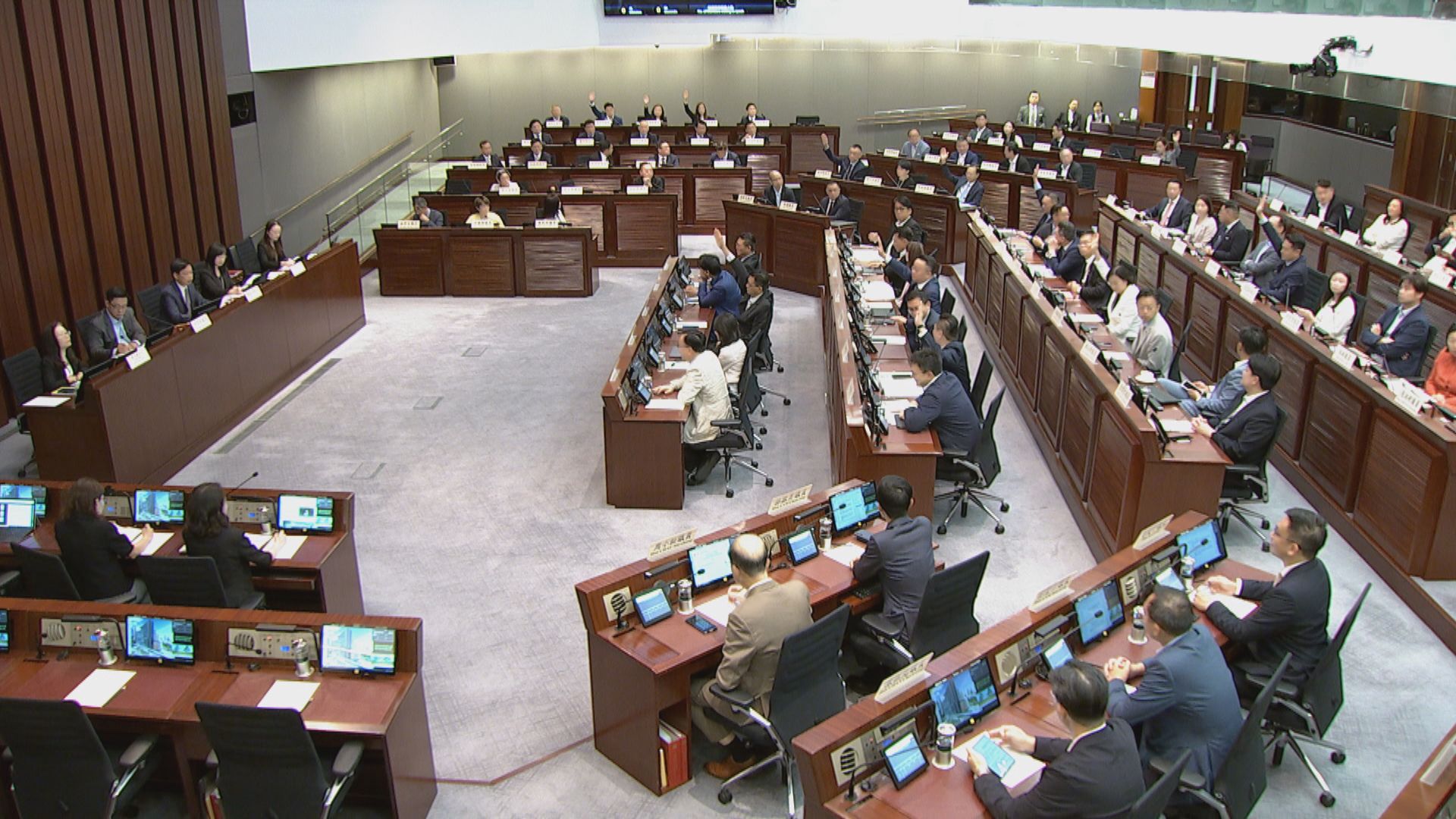 立法會內會通過成立小組委員會審議國安條例新附屬法例