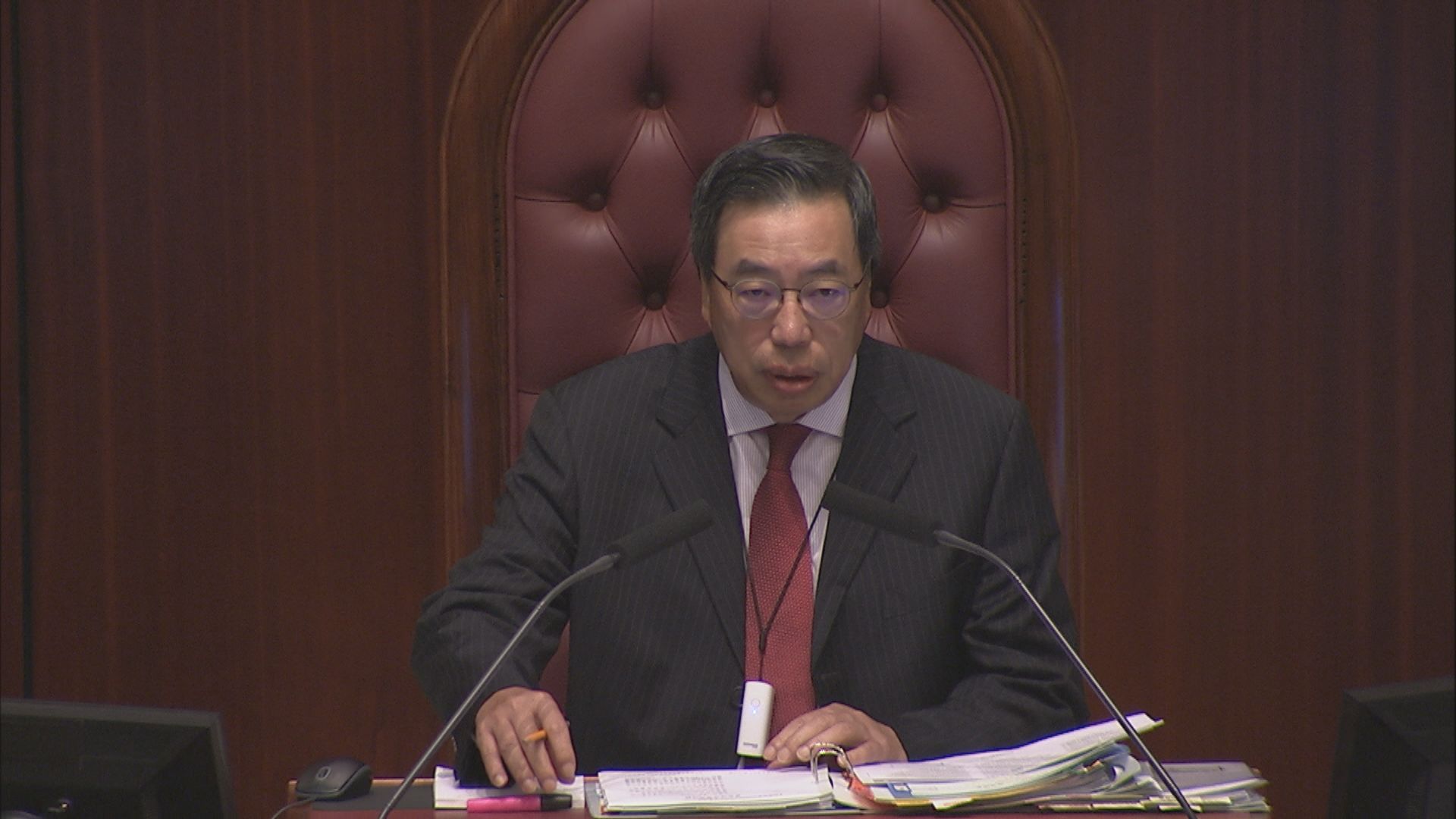 梁君彥：李慧琼按照議事規則行使權力