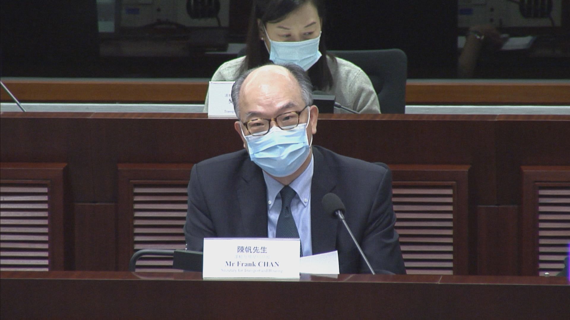 陳帆指北部都會區鐵路走線仍待規劃後確定