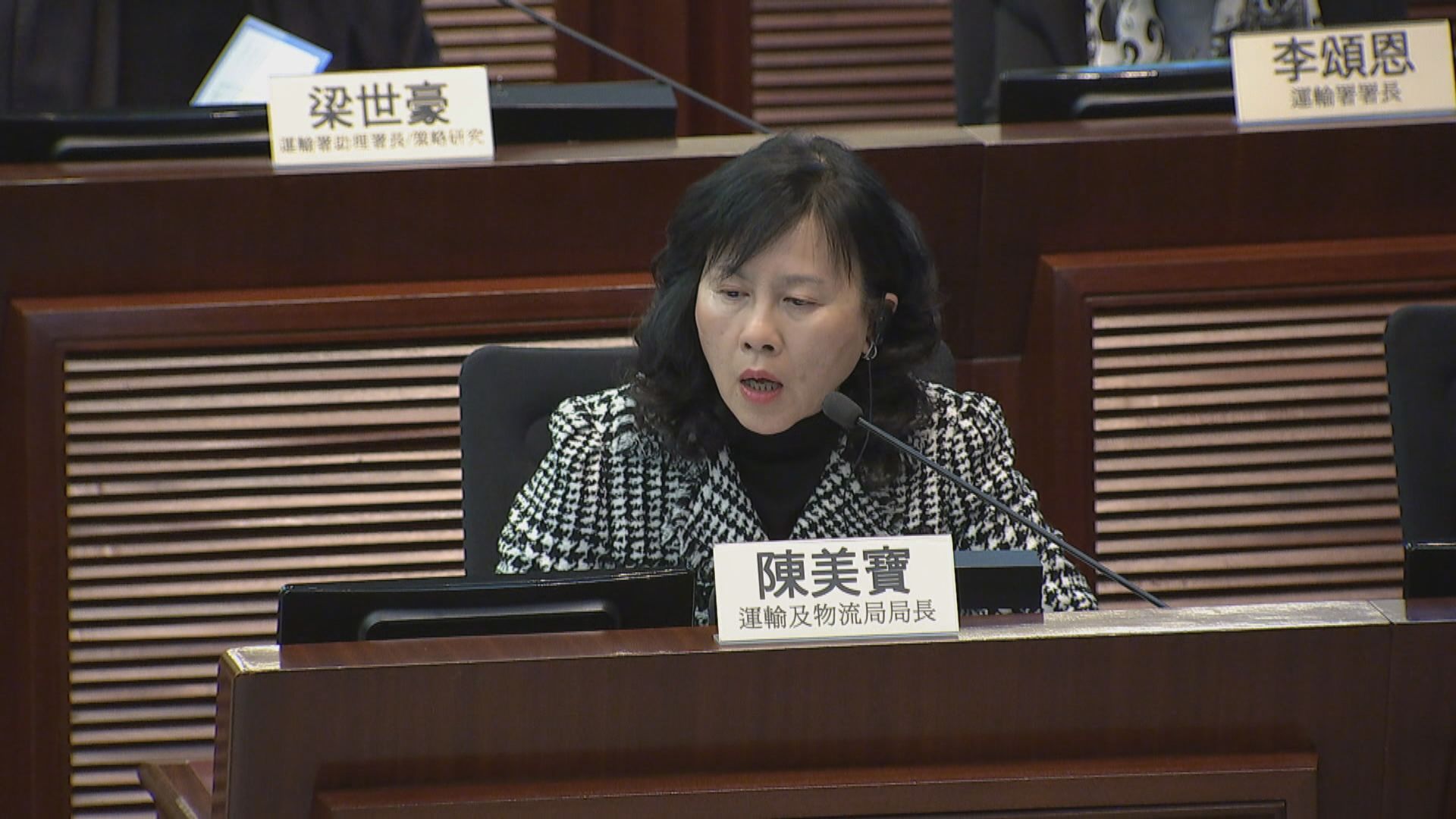 陳美寶：審視第四條過海隧道不同走線　亦會研究擴建現有隧道