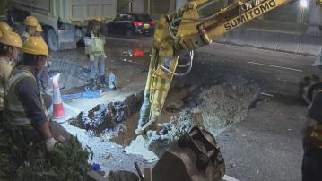 食水管網加裝傳感器　當局未能保證不再爆水管