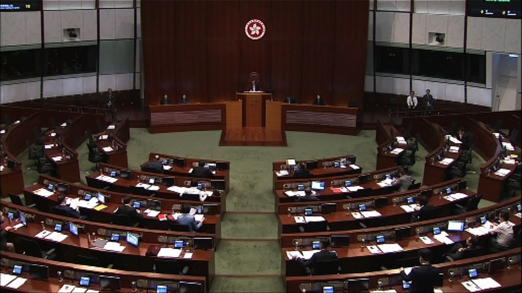 立法會恢復二讀預算案相關草案