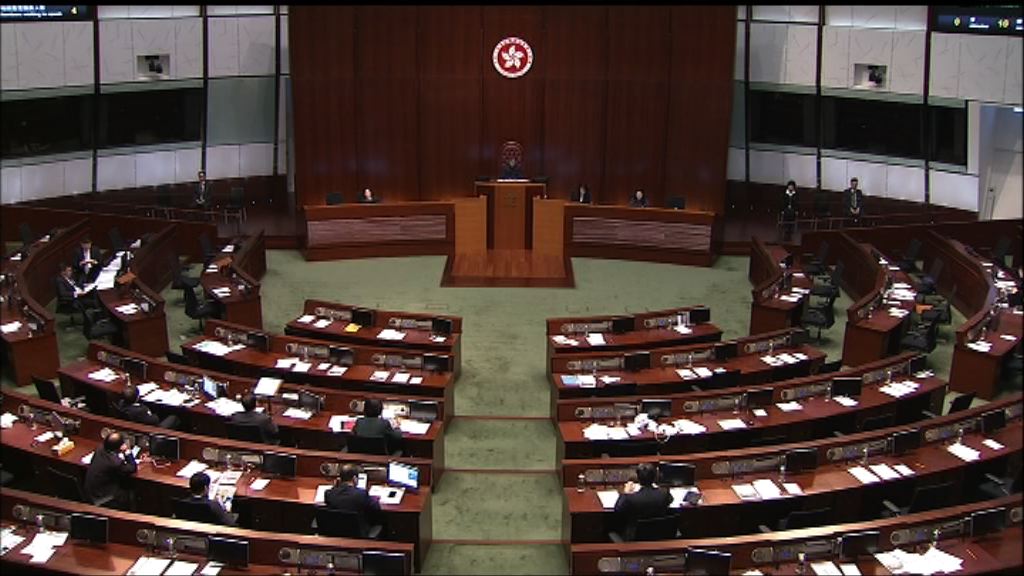 立法會繼續審議財政預算案