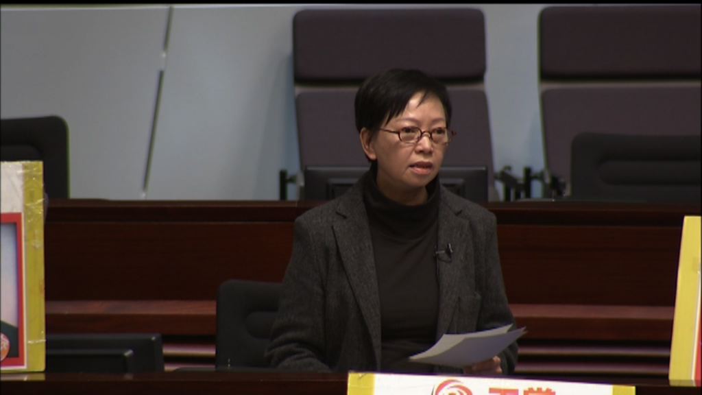 版權修訂條例恢復二讀　何秀蘭提中止待續