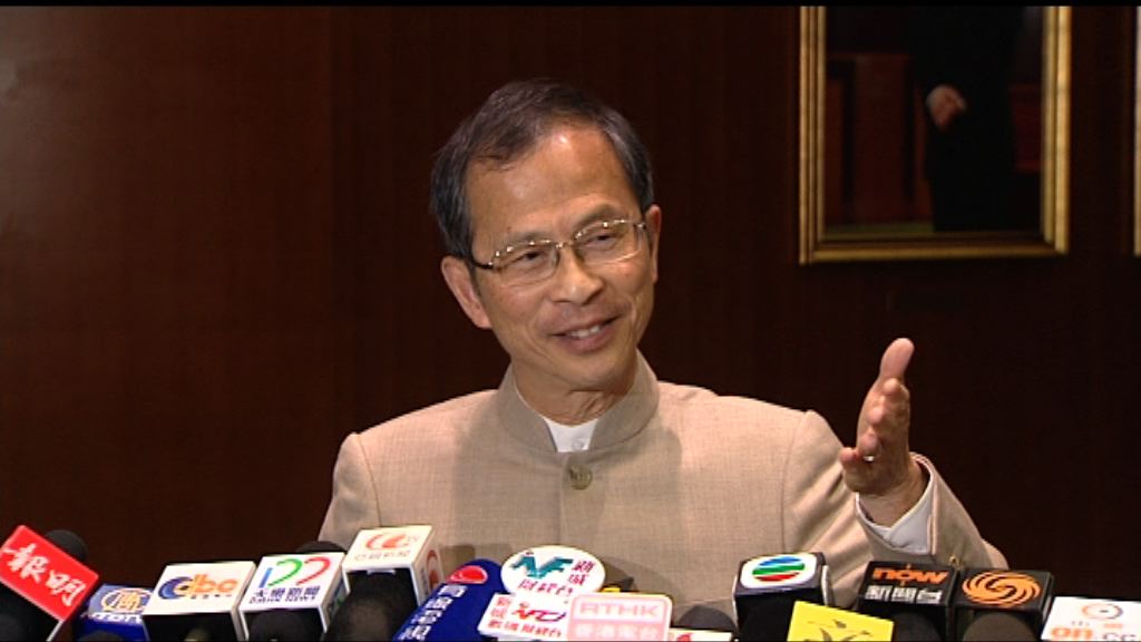 曾鈺成：黃毓民草案文字修訂礙立會履行職責