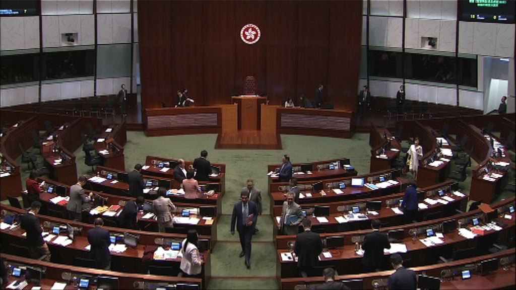 立法會法定人數不足流會