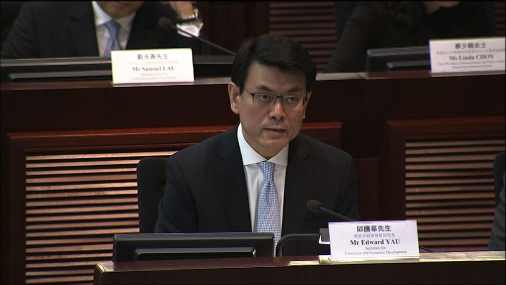 邱騰華：冀大型基建落成使迪士尼受惠