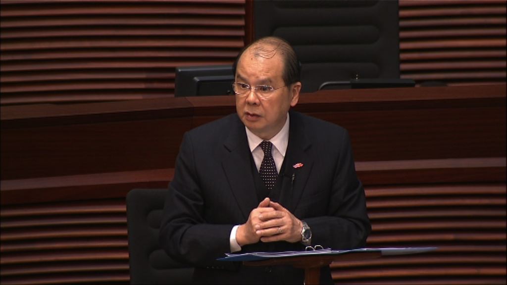 張建宗：本屆政府任期內提出安老規劃藍圖