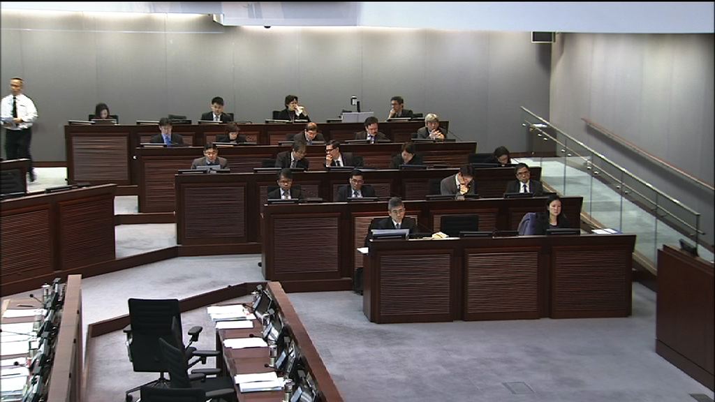 財會審議工程儲備金撥款　中止待續被否決