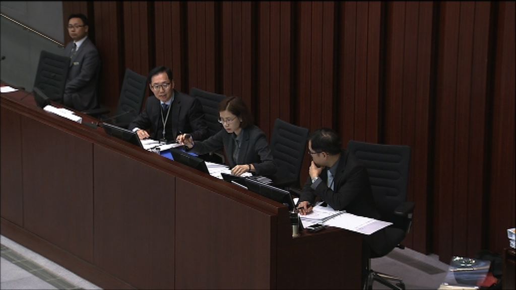 財委會審議修改會議程序機制　民主派不滿陳健波否決修正案