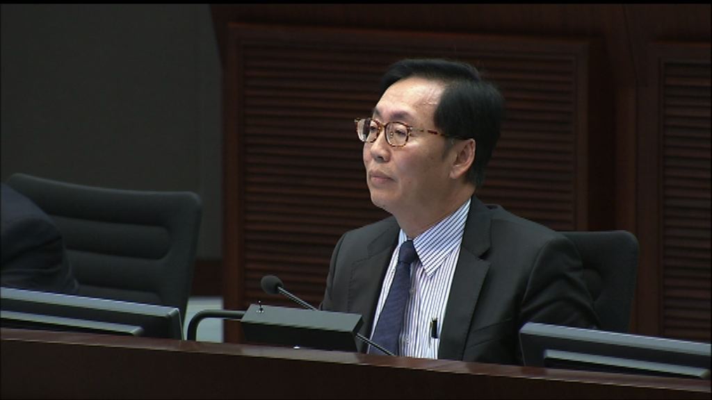 財委會否決對陳健波的不信任動議