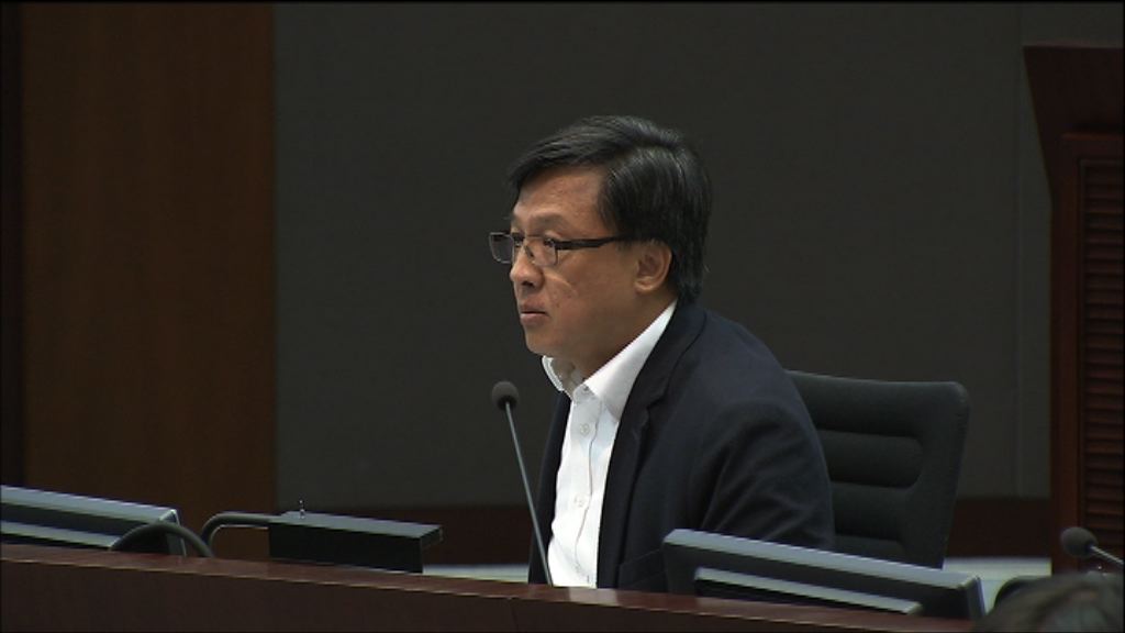 內會討論譴責何君堯「殺無赦」言論議案