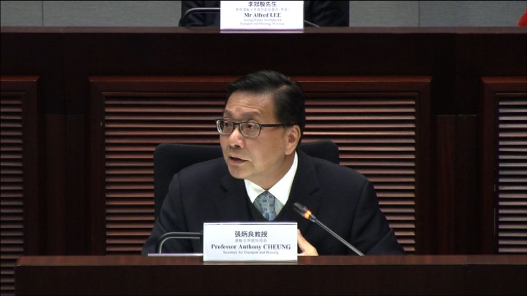 張炳良：加推辣招後樓市冷卻