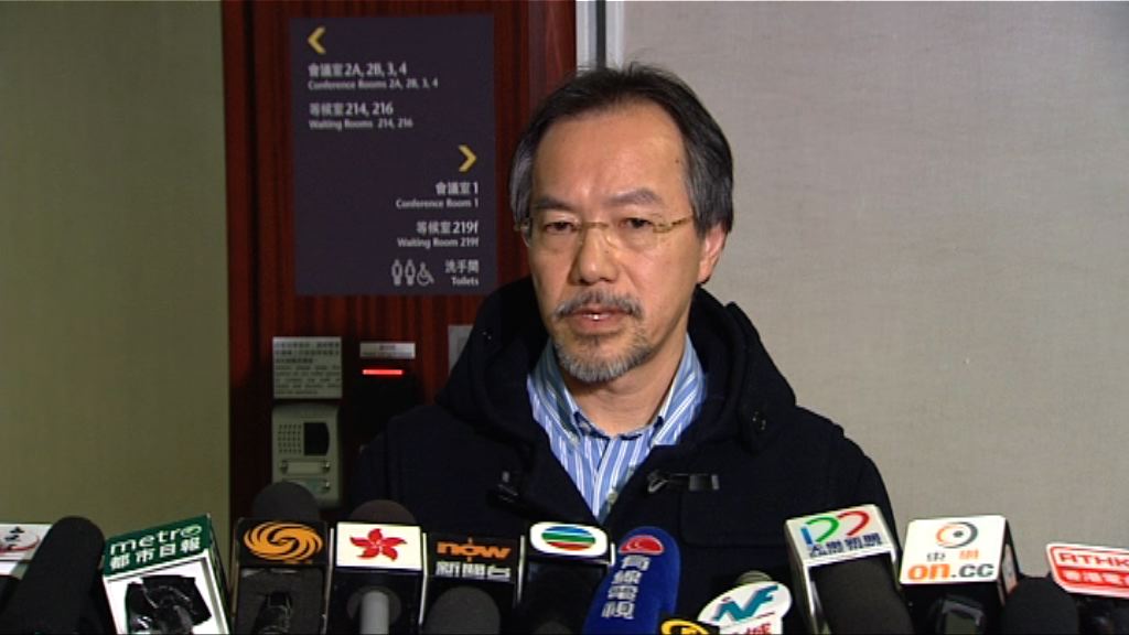 張超雄譴責政府撤回復職權條例草案