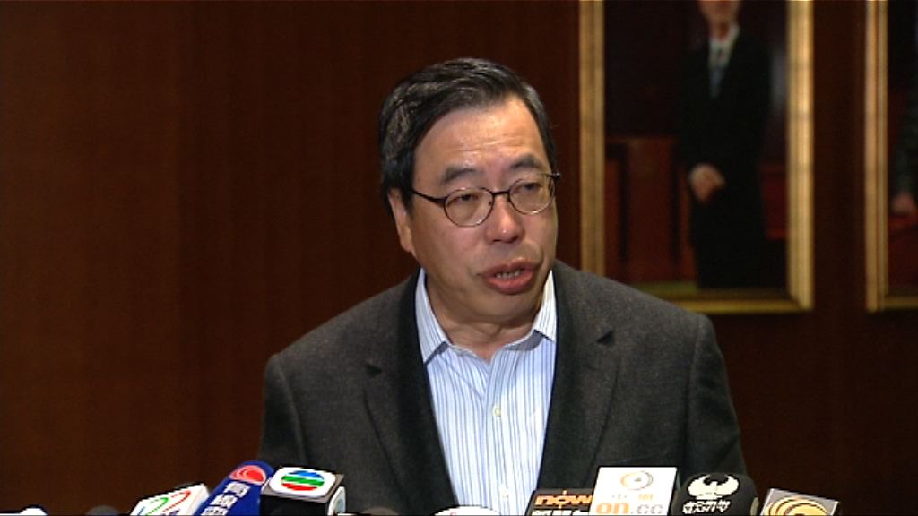 立法會大樓明起禁特首選舉活動