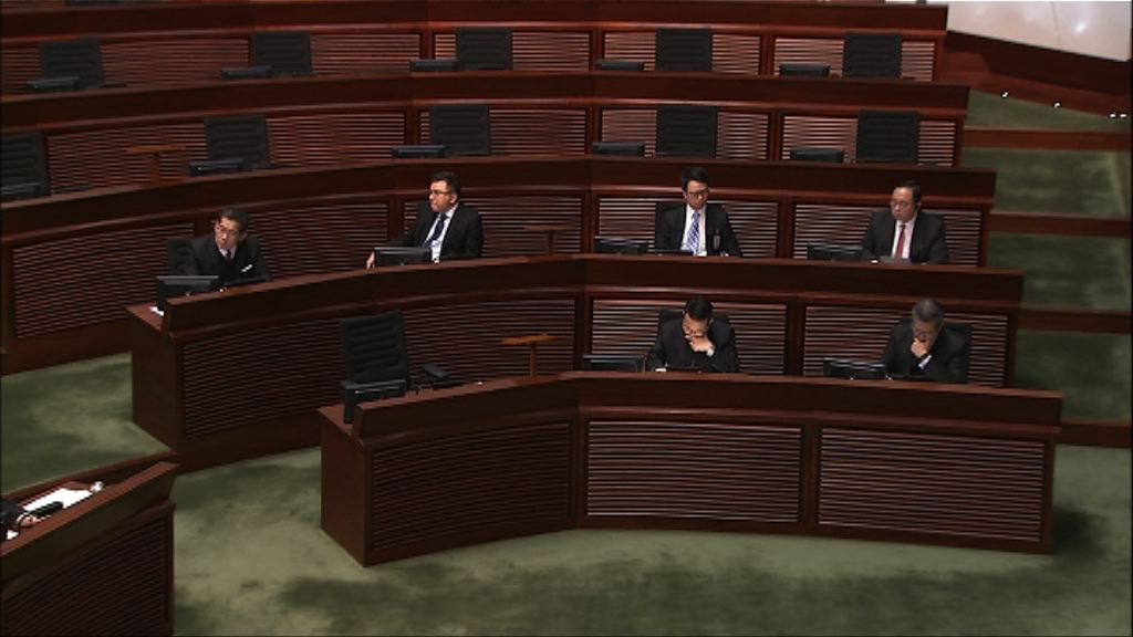 立法會辯論施政報告致謝議案