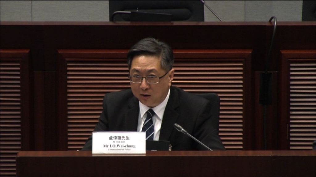 本港去年罪案數字按年跌6.7%