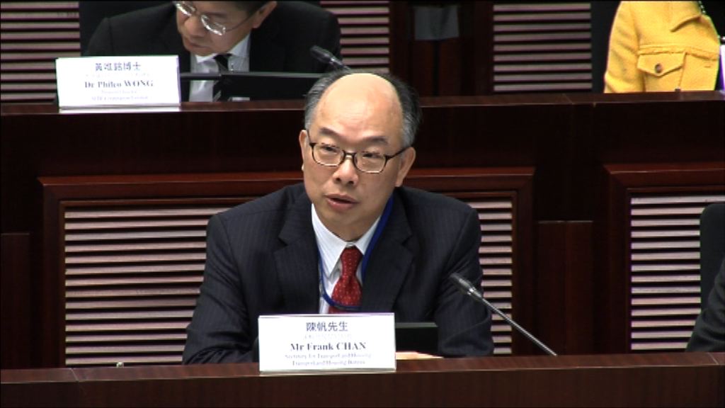 高鐵直達內地城市減少 陳帆稱會爭取更多