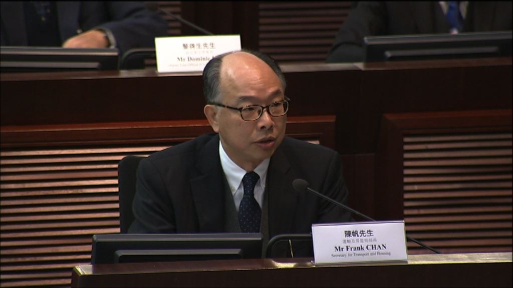 陳帆：盼議員理性審議一地兩檢法案