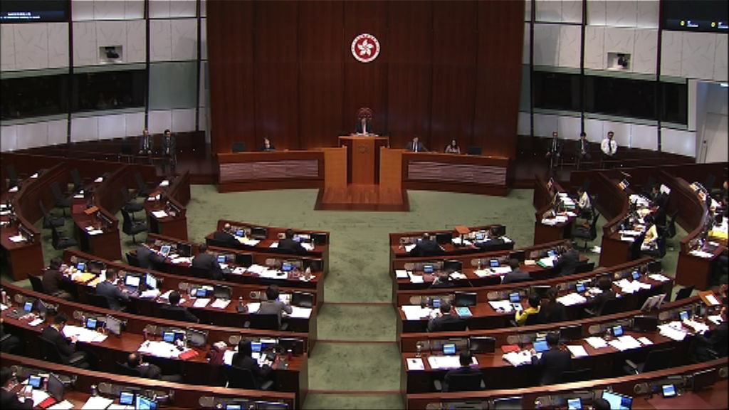 立法會審議議事規則修訂　討論中止待續議案