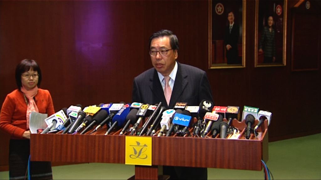 梁君彥：梁游拒絕宣誓　不享有相應待遇