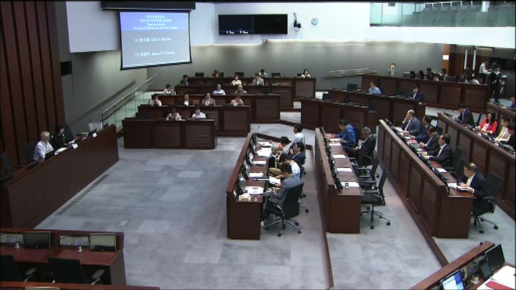 立法會保安事務委員會未選主席