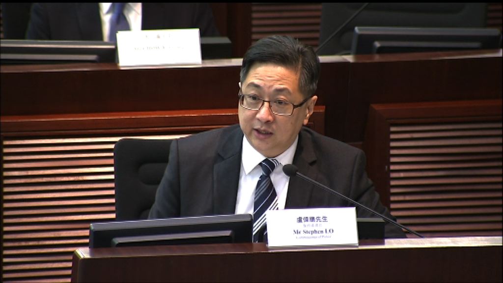 去年罪案數字6.6萬宗　警方指治安理想