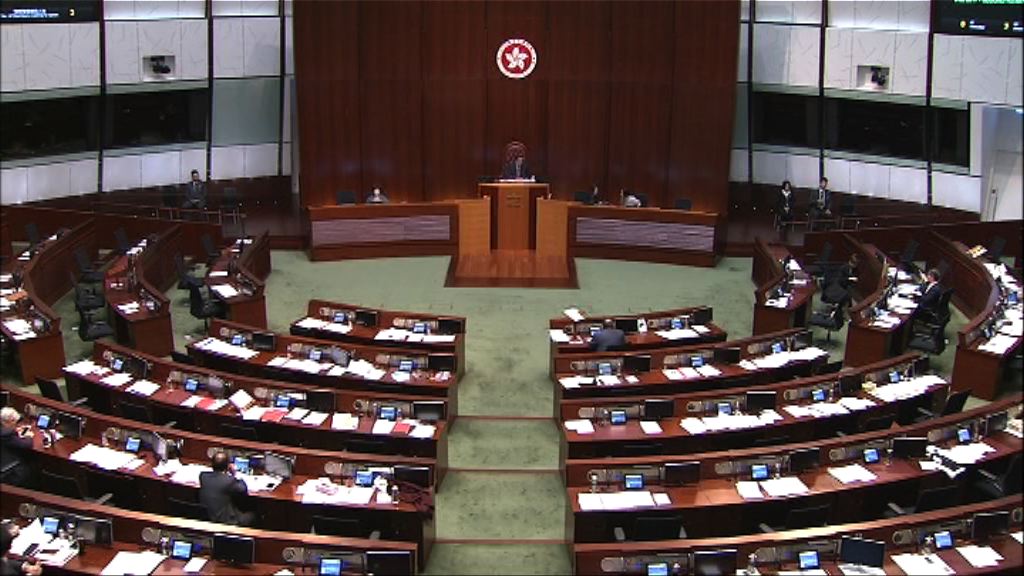 立法會恢復二讀印花稅修訂條例