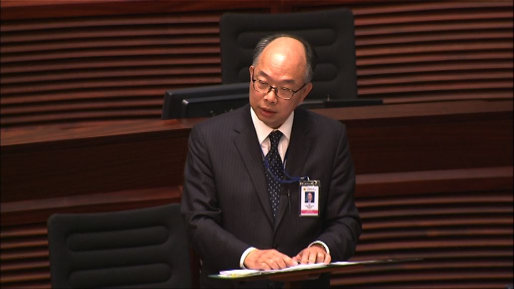 立法會二讀通過印花稅修訂條例