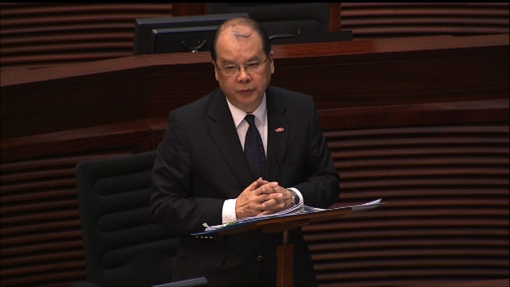 張建宗：民調問題與特首選舉無關係