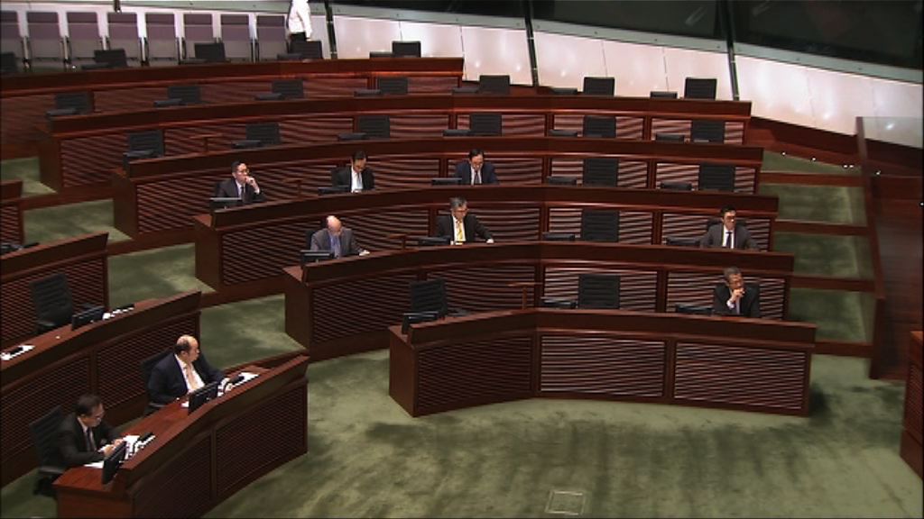 立法會辯論施政報告致謝議案