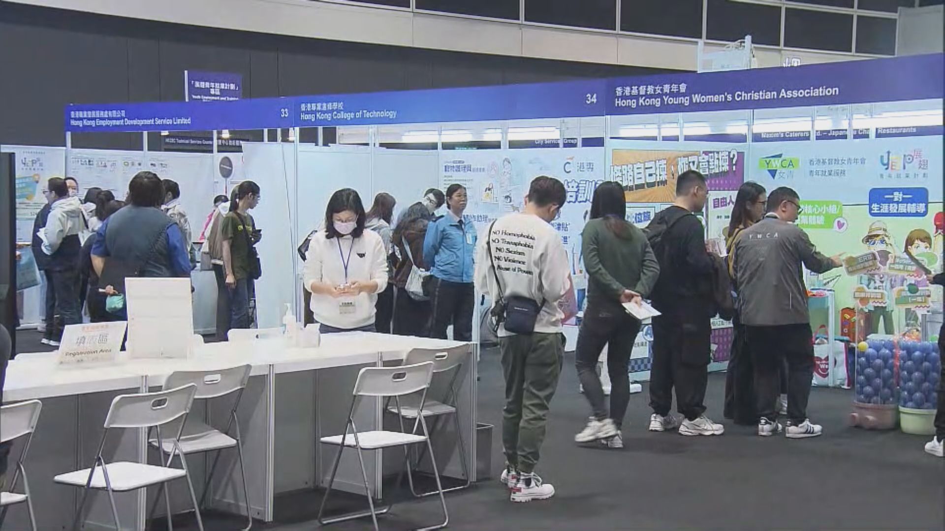 勞工處辦青年就業博覽　提供逾千二個在職培訓空缺