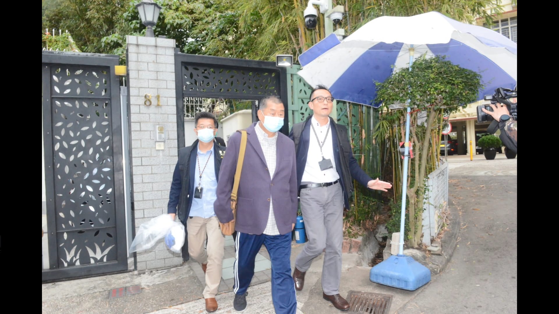 黎智英涉恐嚇及非法集結被捕