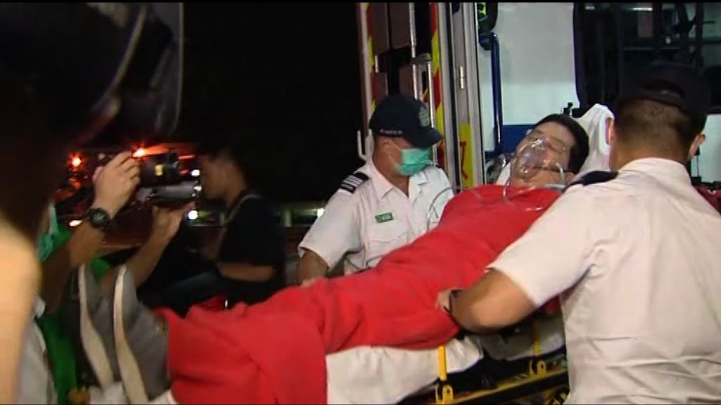 林子健扣查期間報稱不適送院