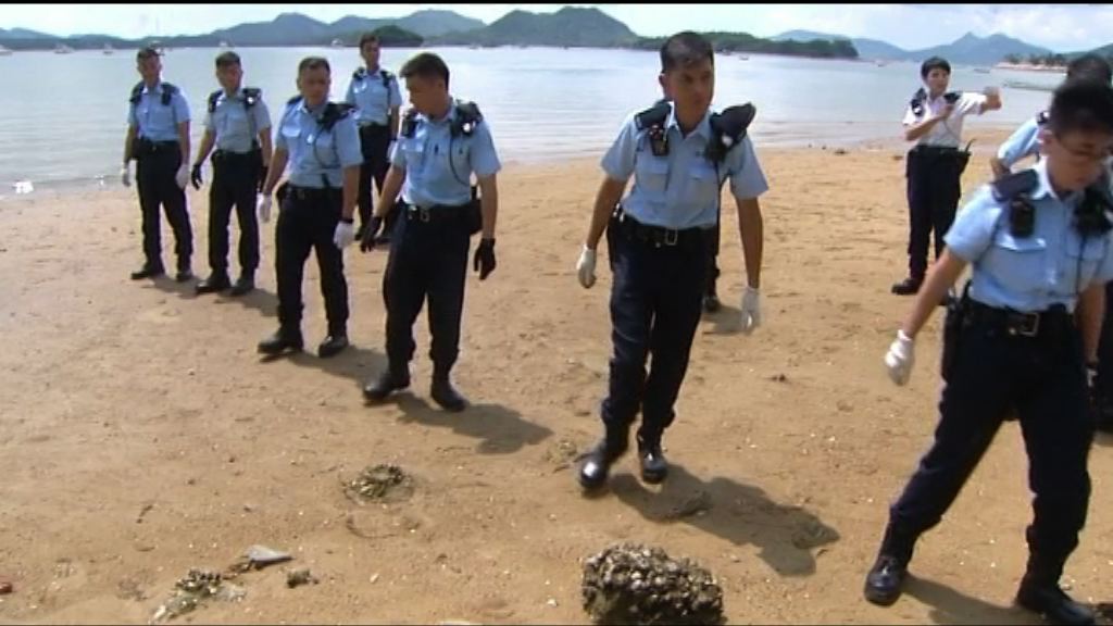 林子健涉虛報案　警方到西貢海灘搜證