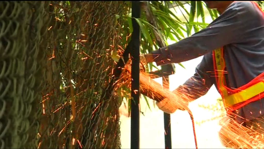 地政總署續派人清理大潭灣僭建