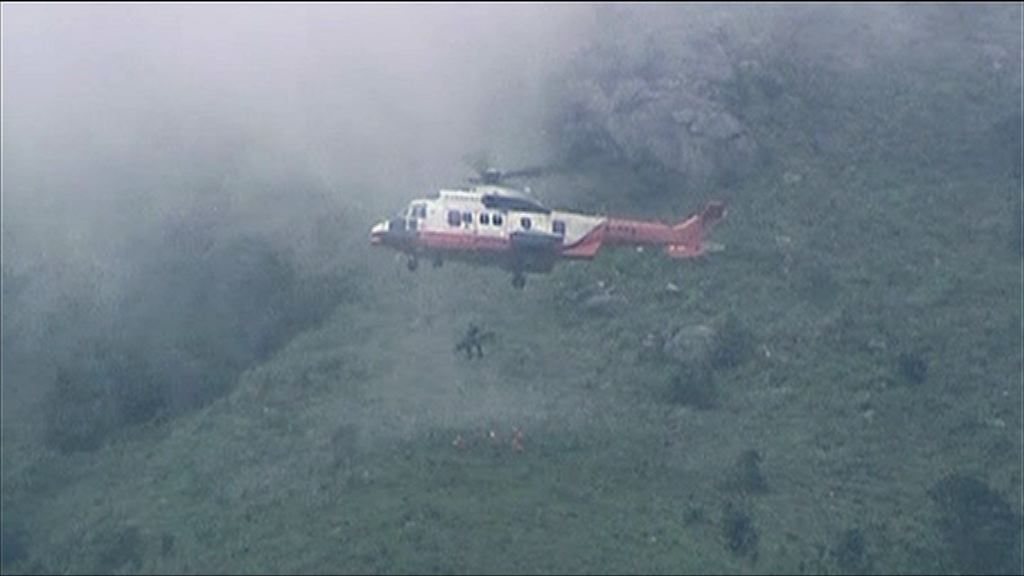 飛行服務隊：能見度低致搜索工作困難