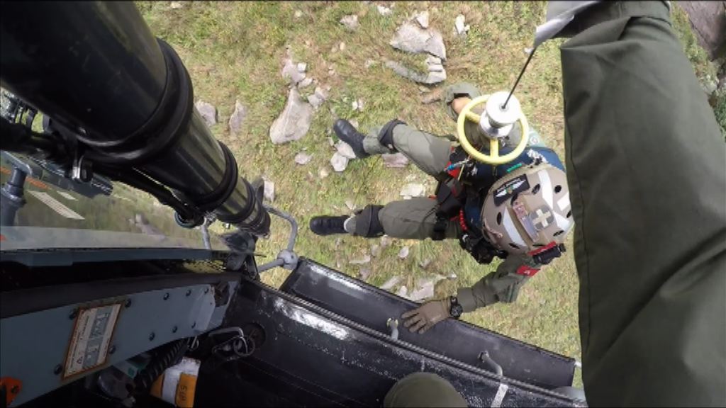 部門講解搜救行動　民安隊最先接觸到鍾旭華