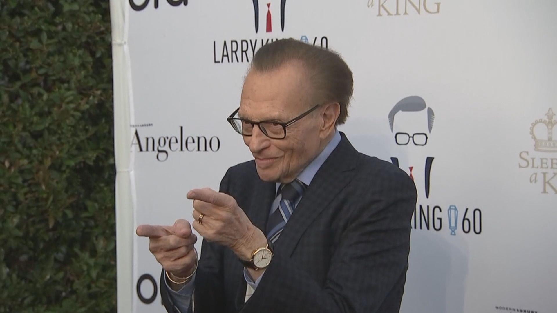 名嘴Larry King逝世　終年87歲