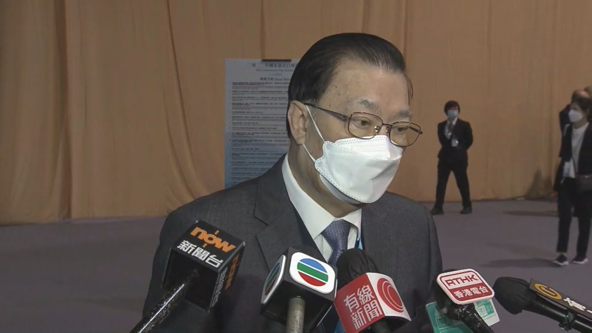 譚耀宗：料不會出現國安法案件被告未能聘請本地律師