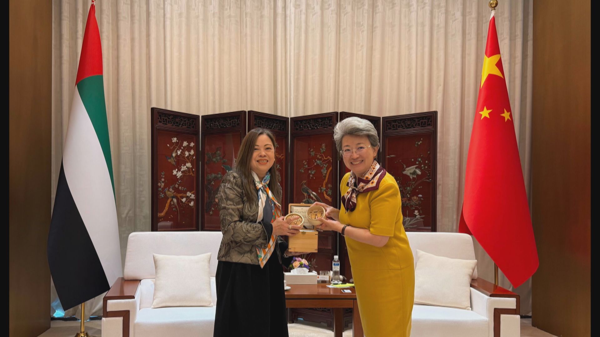 羅淑佩出訪阿聯酋　與當地體育和旅遊業界會面　拜會中國駐迪拜總領事