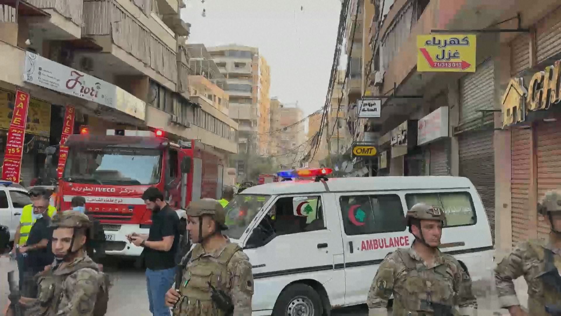 以色列空襲黎巴嫩貝魯特　打擊黎巴嫩真主黨