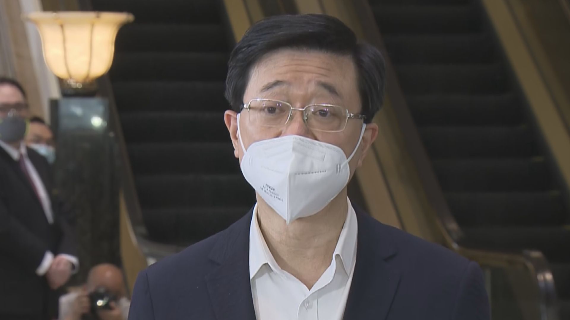 李家超成唯一特首參選人　指任何人符合資格都可參選