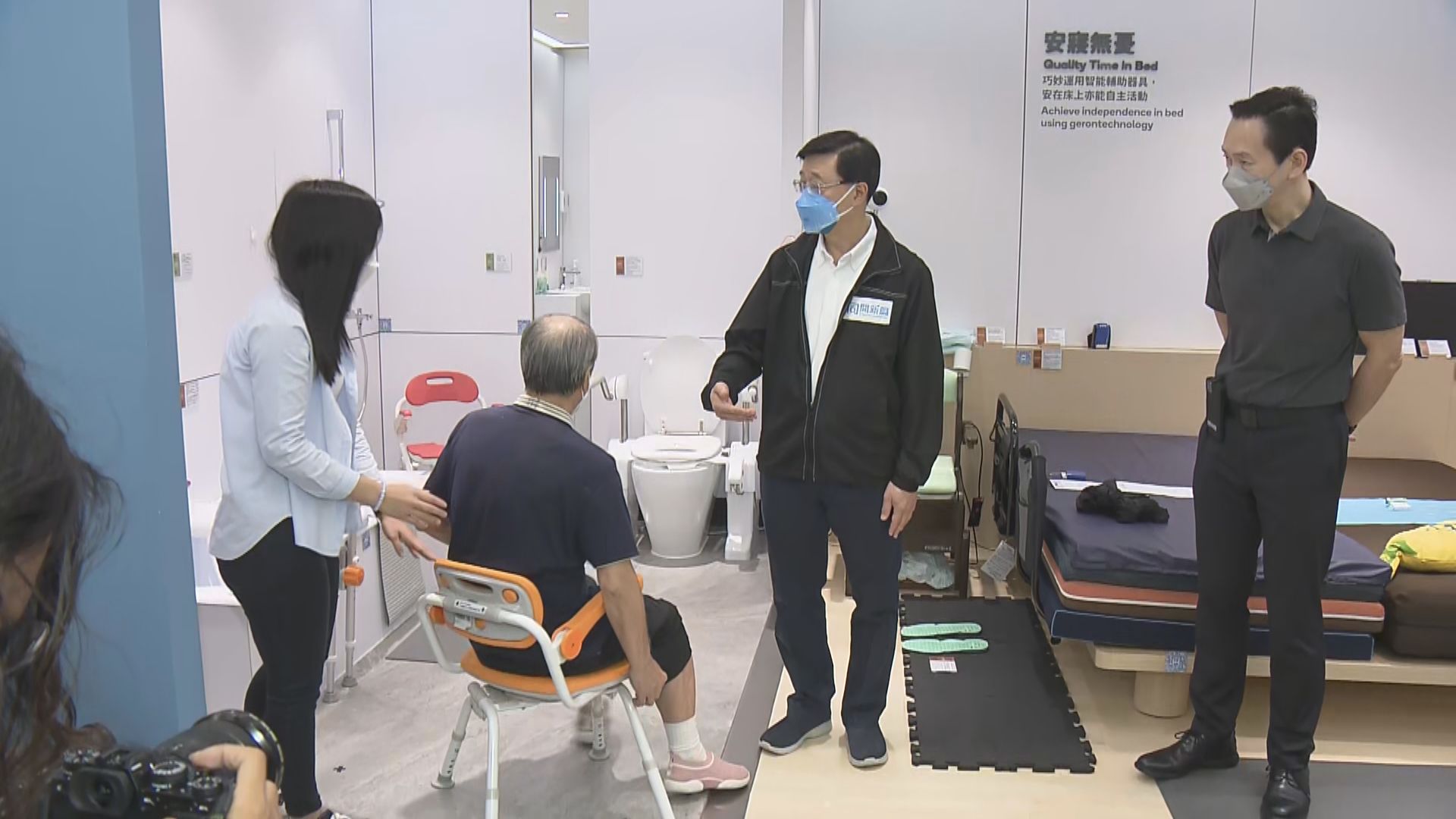 李家超落區探訪及參觀