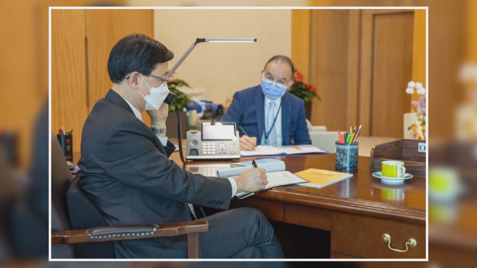 李家超與廣州市官員透過電話交流　期望盡早訪穗