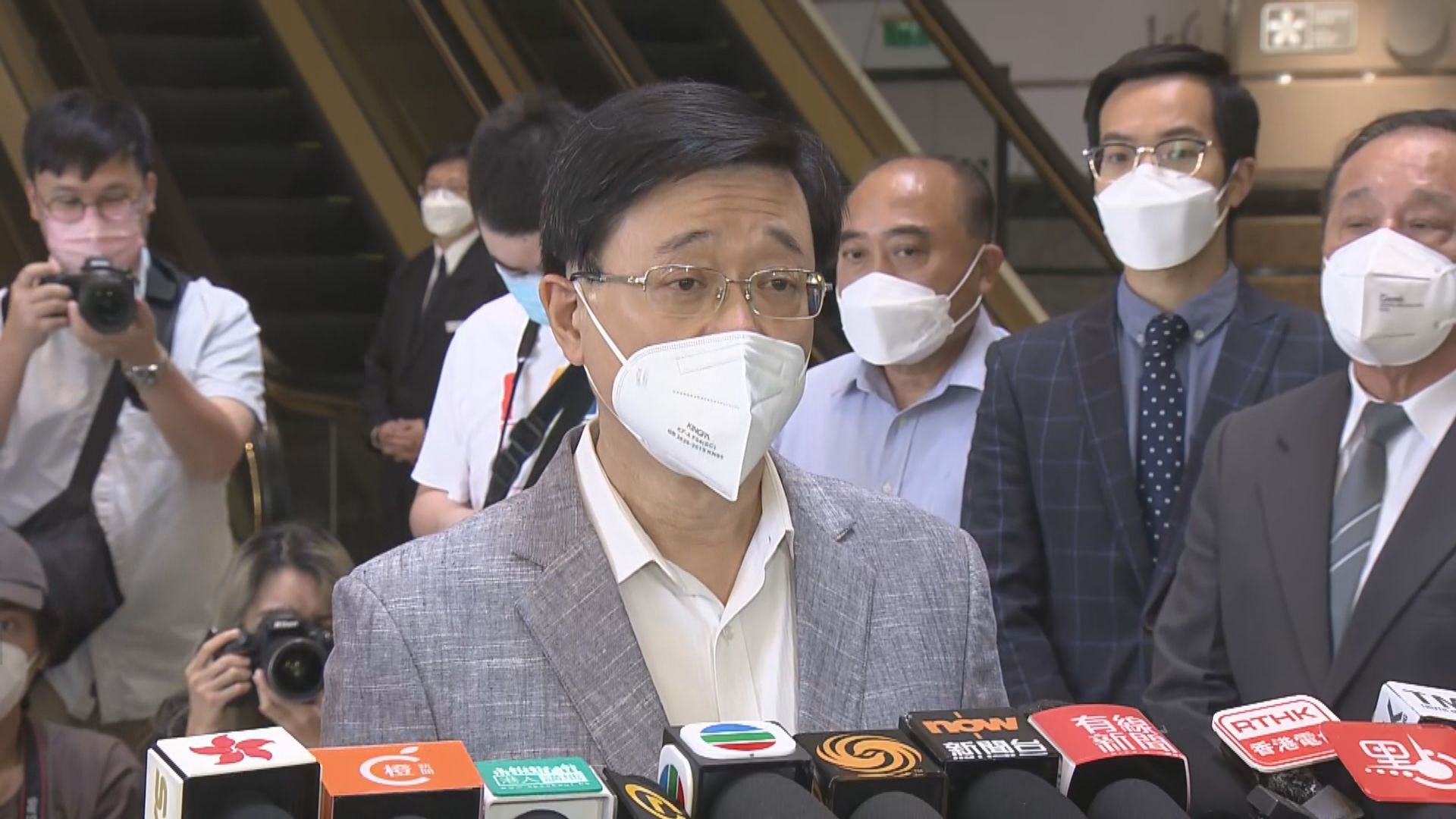 李家超感謝部分選委提名及支持